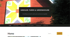 Desktop Screenshot of gregorfarm.com